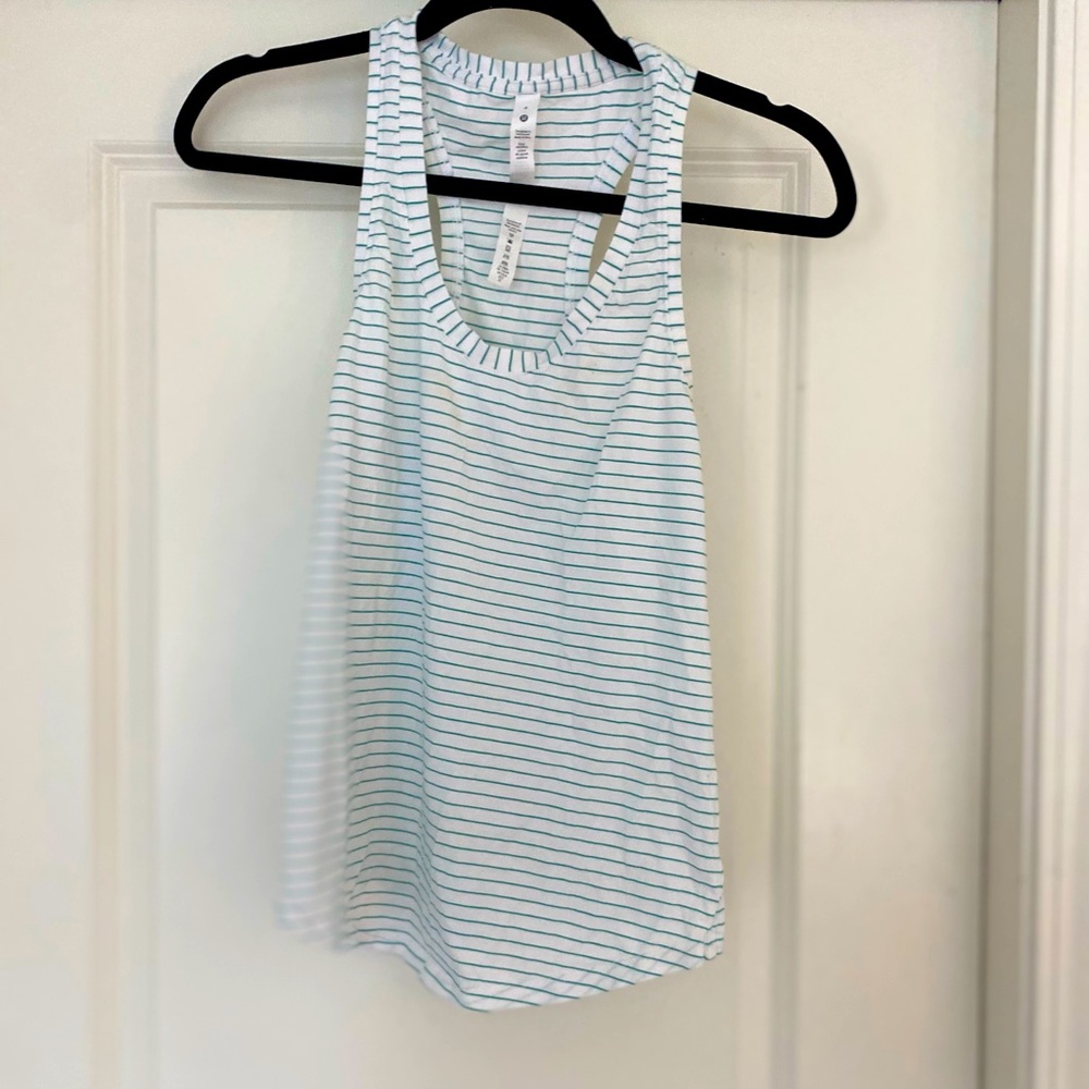 Striped Lululemon Tank Size 4